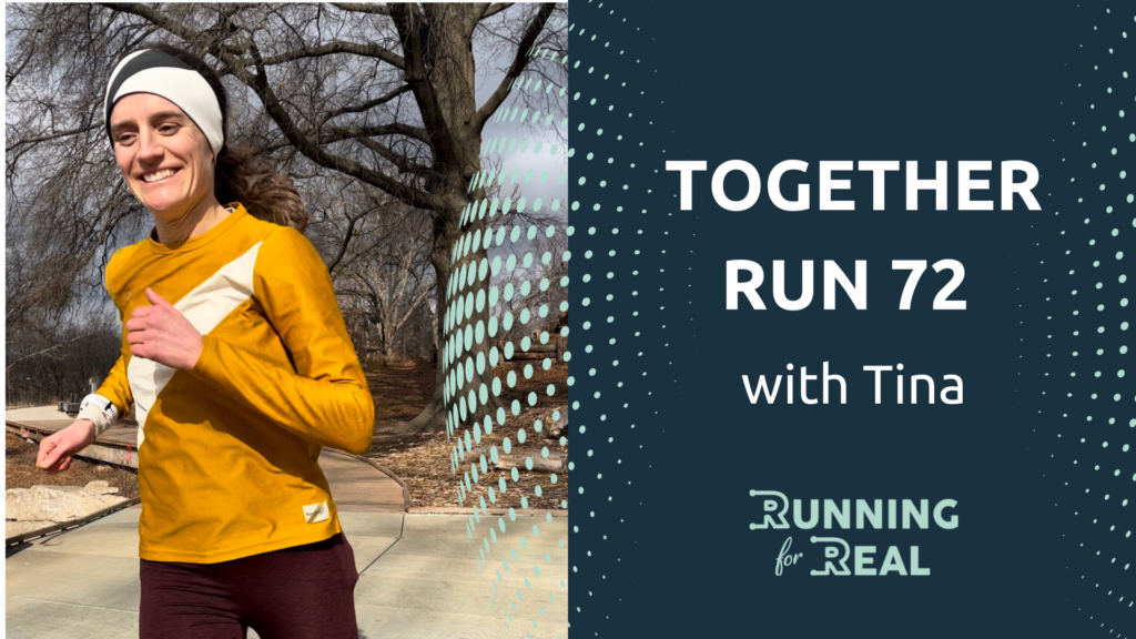together run tina muir running for real